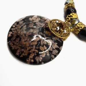 Collar eclipse texturado